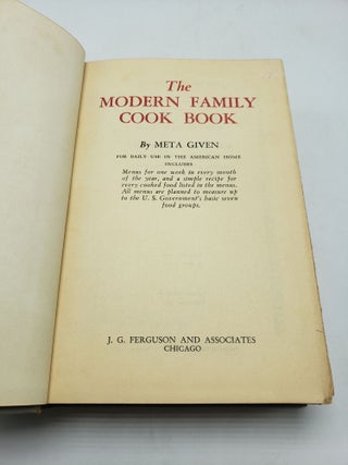 The Modern Family Cook Book