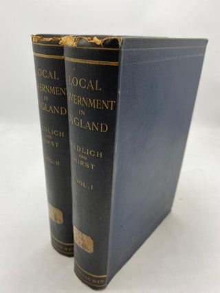 Local Government In England (2 Volumes)