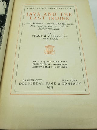 Java and the East Indies (Carpenter's World Travels)