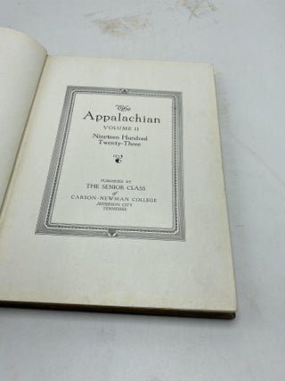 1953 Appalachian Yearbook Carson-Newman College