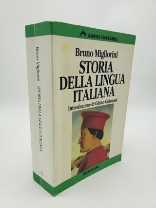 Item #10361 Storia Della Lingua Italiana. Bruno Migliorini