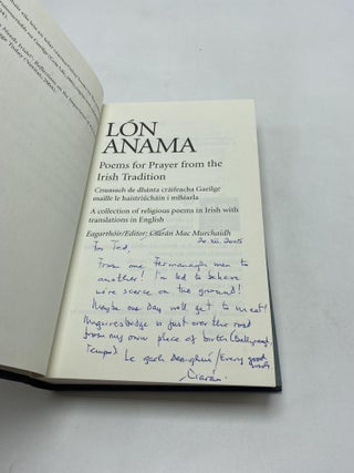 Lon Anama (English and Irish Edition)