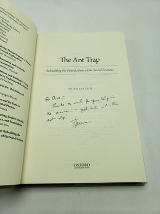 The Ant Trap: Rebuilding the Foundations of the Social Sciences
