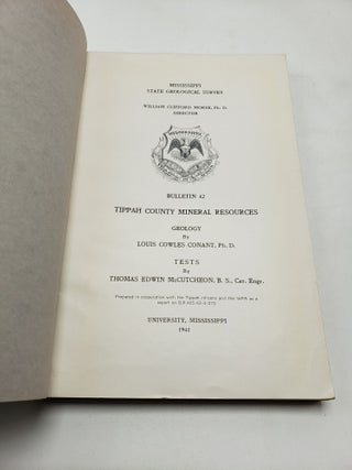 Tippah County Mineral Resources (Mississippi Geological Bulletin 42)