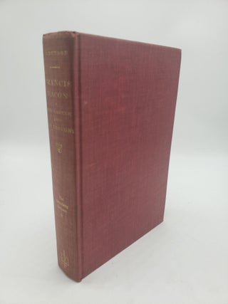 Item #10835 Francis Bacon: His Career and His Thought. Fulton H. Anderson