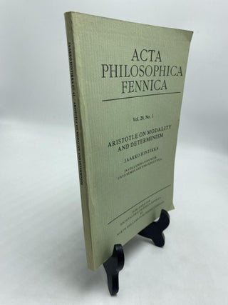 Item #10836 Acta Philosophica Fennica: Volume 29, No.1 Aristotle On Modality And Determinism....