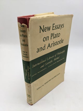 Item #10852 New Essays on Plato and Aristotle. Renford Bambrough