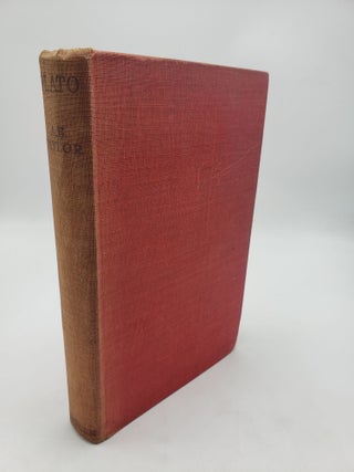 Item #10857 Plato: The Man and His Work. A E. Taylor