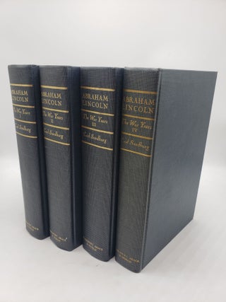 Item #10935 Abraham Lincoln: The War Years (4 Volume Set). Carl Sandburg