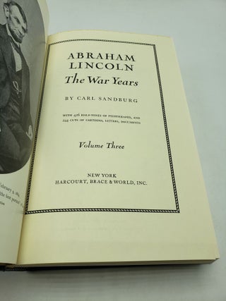 Abraham Lincoln: The War Years (4 Volume Set)