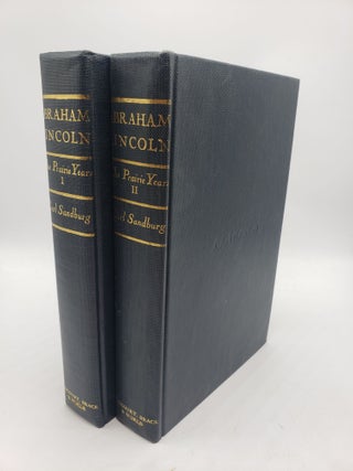 Item #10936 Abraham Lincoln: The Prairie (2 Volume Set). Carl Sandburg