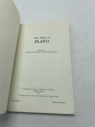 New Essays On Plato