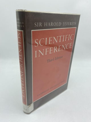 Item #11211 Scientific Inference. Sir Harold Jeffreys