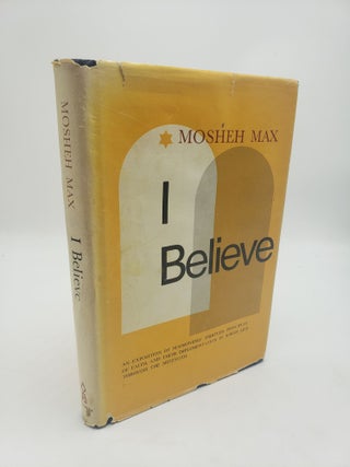 Item #11288 I Believe. Mosheh Max