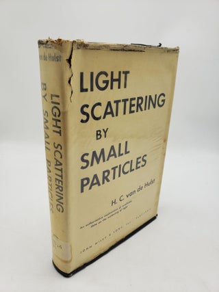 Item #11398 Light Scattering By Small Particles. H C. Van De Hulst