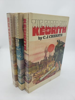 Item #11485 Kesrith, Shon'jir, Kutath (The Faded Sun Trilogy, Complete Set). C J. Cherryh