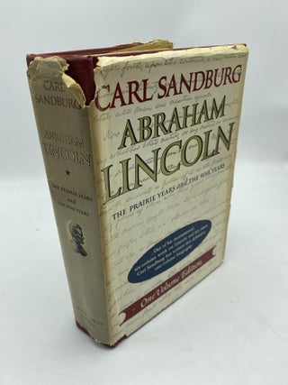 Item #11506 Abraham Lincoln: The Prairie Years and the War Years One Volume Edition. Carl Sandburg