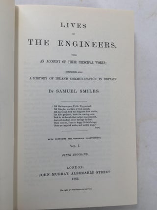 Lives Of The Engineers (3 Volumes)