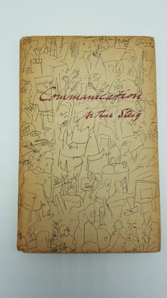 Item #3746 Communication And Other Poems. Arthur Steig