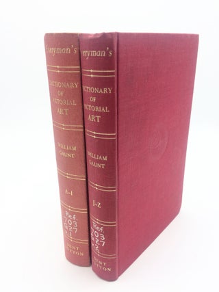 Item #3838 Everyman's Dictionary Of Pictorial Art: Volumes I & II. William Gaunt
