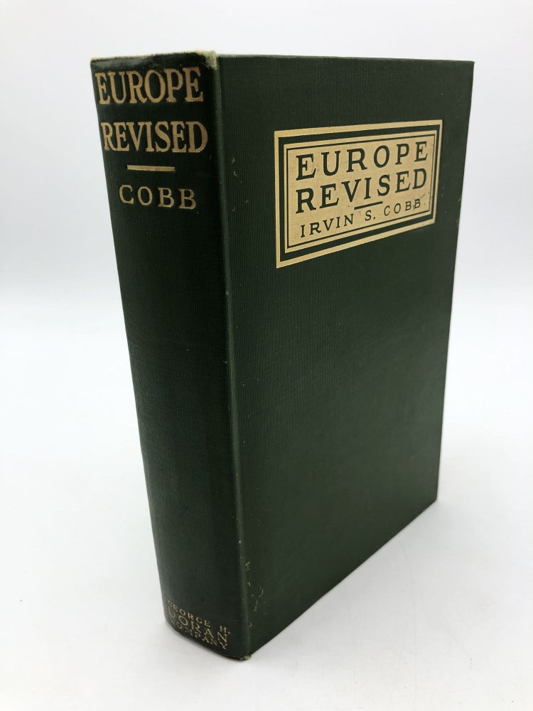 Item #4158 Europe Revised. Irvin S. Cobb.