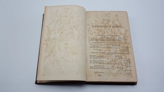 Report Of The Commissioner Of Patents For The Year 1852 Parts 1 & 2