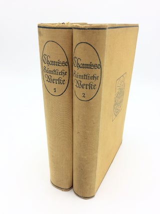 Item #4741 Adelbert Von Chamillos Familiar Works Volumes I & II. Adelbert Von Chamillos