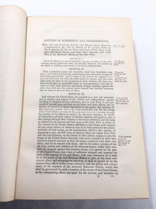 The public statutes at large of the United States of America from the organization of the government in 1789, to March 3, 1845 : arranged in chronological order, with references to the matter of each act and to the subsequent acts on the same subject, and copious notes of the decisions of the courts of the United States construing those acts, and upon the subjects of the laws ... together with the Declaration of Independence, the Articles of the Confederation, and the Constitution of the United States... Volume VII