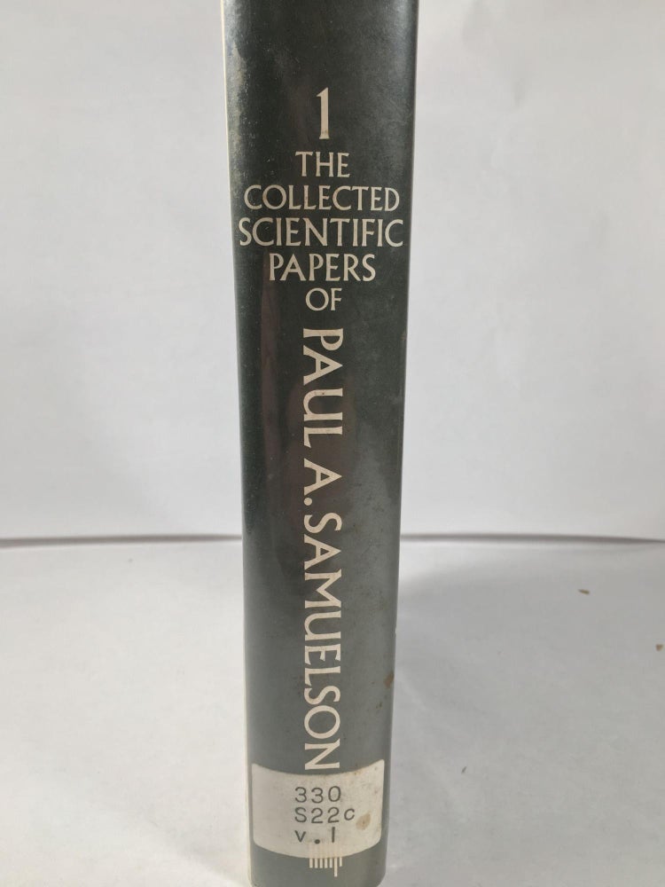 Item #4812 The Collected Scientific Papers Of Paul A. Samuelson (3 Volumes). Paul A. Samuelson.