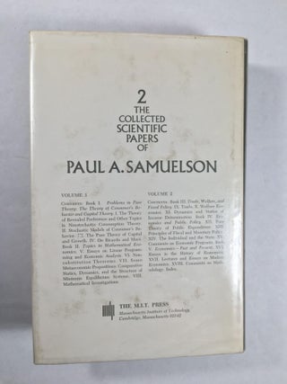The Collected Scientific Papers Of Paul A. Samuelson (3 Volumes)