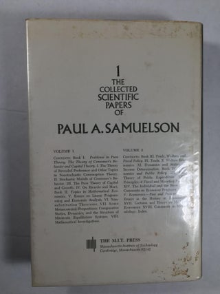 The Collected Scientific Papers Of Paul A. Samuelson (3 Volumes)