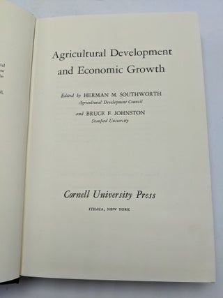 Agricultural Development And Economic Growth
