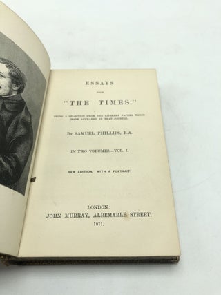 Essays From "The Times" In Two Volumes