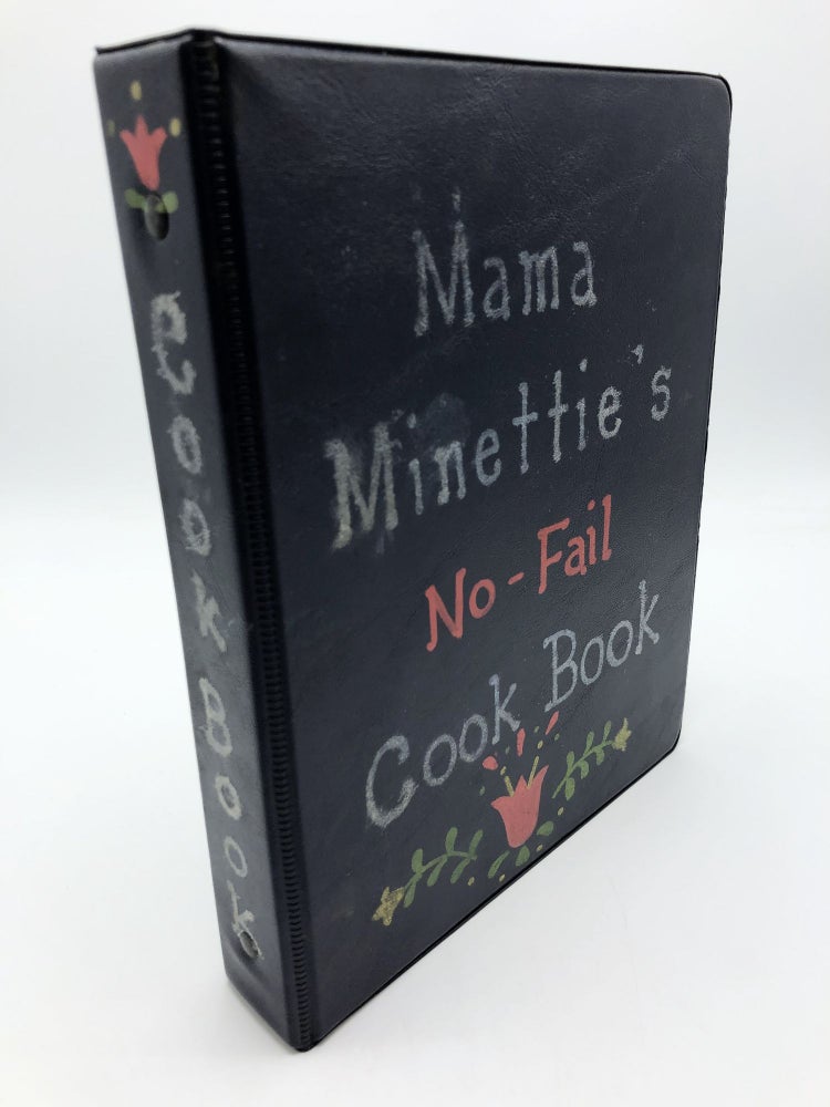 Item #5154 Mama Minettie's No-Fail Cookbook. Mama Minettie.