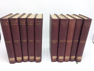 Item #5379 The Writings of James Russell Lowell, Prose and Poetical, complete in 10 volumes...