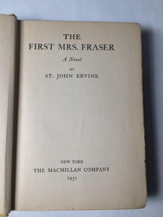 The First Mrs. Fraser