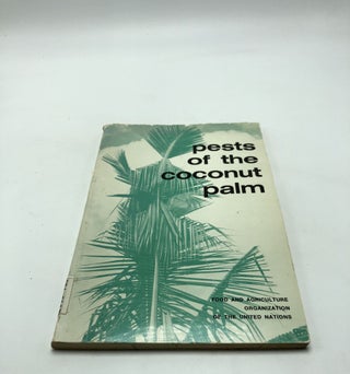 Item #5751 Pests of the Coconut Palm. R. J. Lever