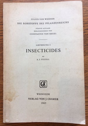Item #5763 Insecticides. A. J. Feuell