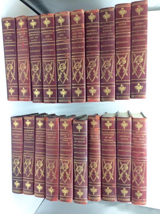 Item #5805 The Historical Fiction of Luise Muhlbach, 20 volumes: Queen Hortense, Marie Antoinette...