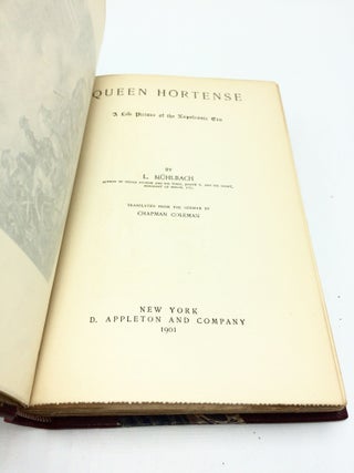 The Historical Fiction of Luise Muhlbach, 20 volumes: Queen Hortense, Marie Antoinette and Her Son, Prince Eugene and His Times, Empress Josephine, Old Fritz and the New Era, Goethe and Schiller, Napoleon and Blucher, Frederick and His Court, Berlin and Sans-Souci, Louisa of Prussia, Mohamed Ali, Youth of The Great Elector, Napoleon and Queen of Prussia, Joseph II and His Court, Henry VIII and Catharine Parr, Merchant of Berlin, Frederick and His Family, Daughter of an Empress, Andreas Hofer, Reign of the Great Elector
