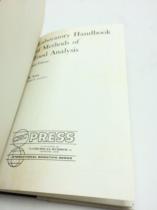 Laboratory Handbook of Methods of Food Analysis