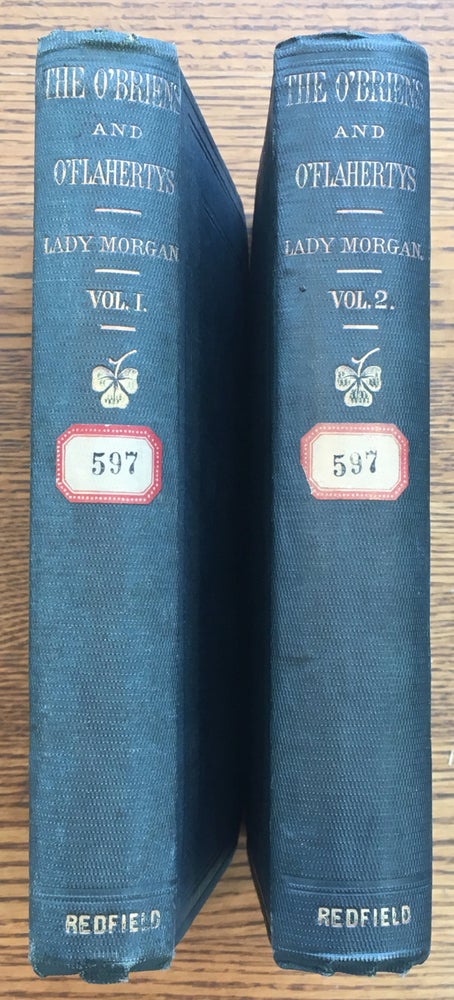 Item #6164 The O'Briens and the O'Flahertys, A National Tale, in two volumes. Sydney Owenson Lady Morgan, R. Shelton Mackenzie, ed.