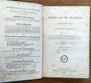 The O'Briens and the O'Flahertys, A National Tale, in two volumes