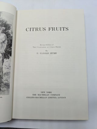 Item #619 Citrus Fruits. H. Harold Hume