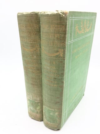 Item #6386 Some Eighteenth Century Men of Letters (2 Volume Set). Whitwell Elwin