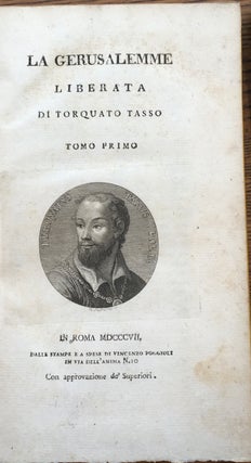 La Gerusalemme Liberata, Tomo Primo and Secondo (two volume set)