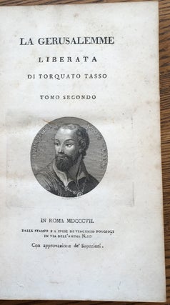 La Gerusalemme Liberata, Tomo Primo and Secondo (two volume set)