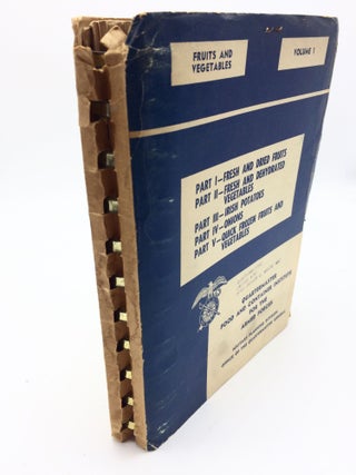 Quartermaster Food and Container Institute for the Armed Forces (10 Volumes)