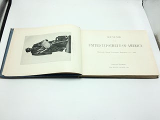 Souvenir To The United Typothetae Of America Thirteenth Annual Convention, September 12-15, 1899