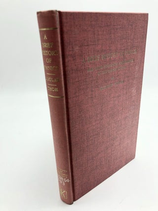 Item #6862 A Brief History of Panics and Their Periodical Occurrence in the United States....